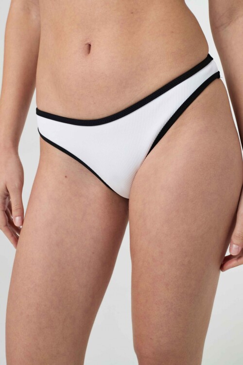 Bikini Seven Mile Blanco Rib