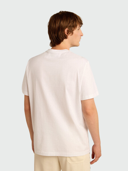 GOLDEN GOOSE - Remera con estrella negra en la parte delantera 10364