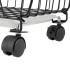 Carrito Carro Organizador Cocina Baño Multiuso 4 Estantes Apilables Alacena Imback Color Negro Carrito Carro Organizador Cocina Baño Multiuso 4 Estantes Apilables Alacena Imback Color Negro