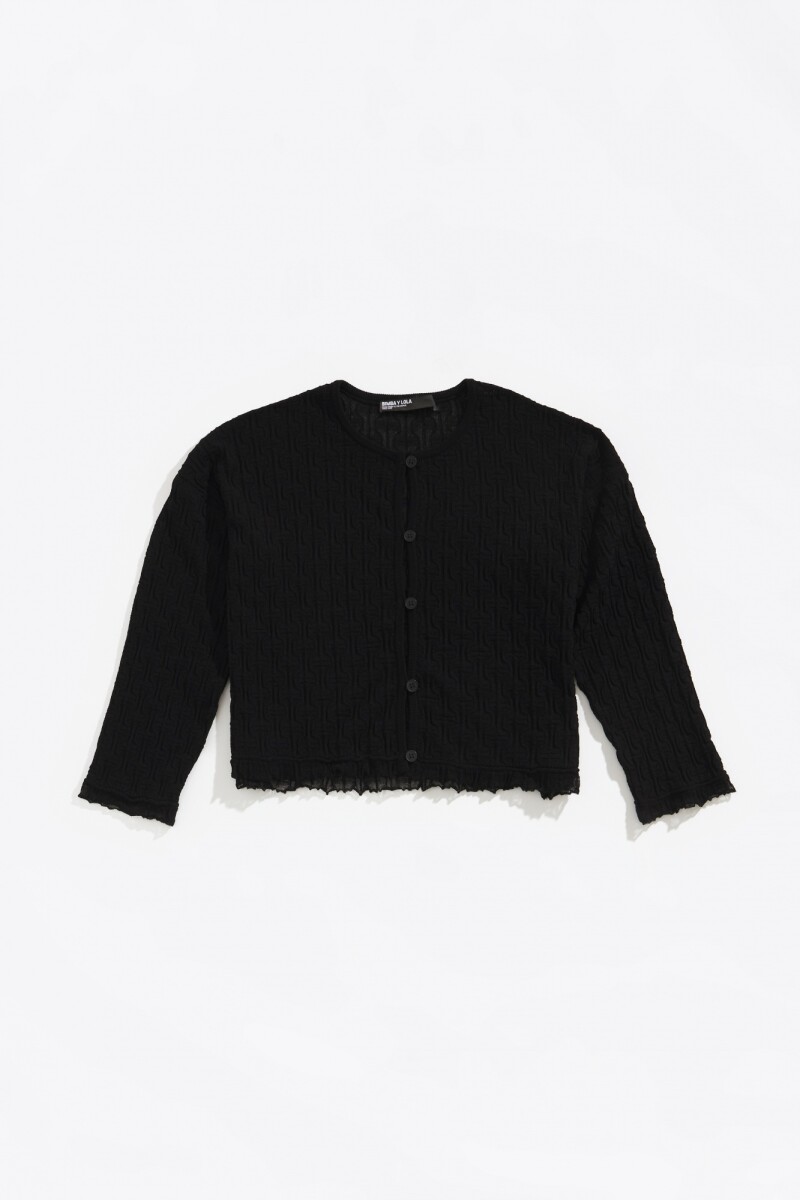 CARDIGAN MUJER Negro