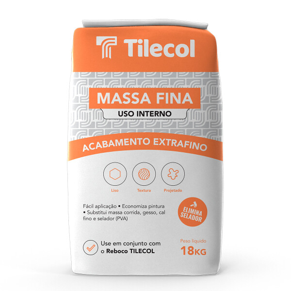 MASA FINA INTERIOR PARA BLOQUE 18kg. Masa Fina Interior Para Bloque 18kg.