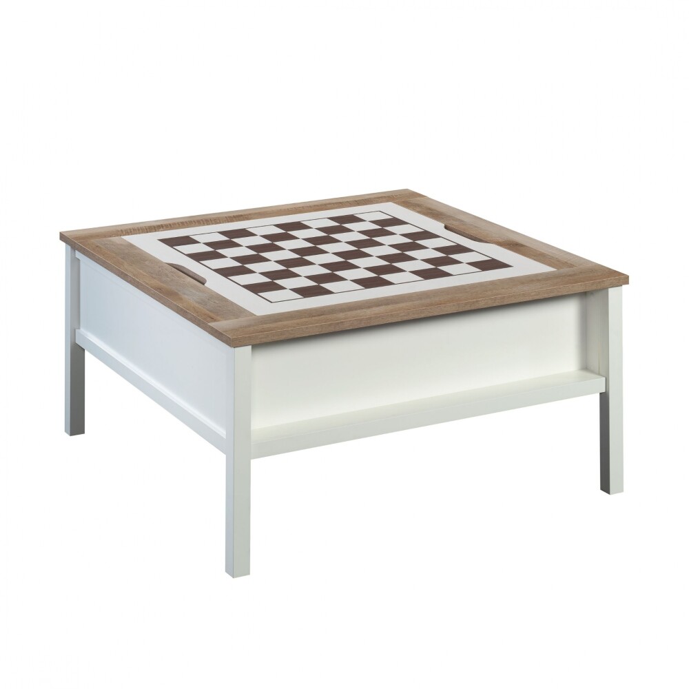Mesa de Centro con Tablero de Ajedrez Sauder Mesa de Centro con Tablero de Ajedrez Sauder