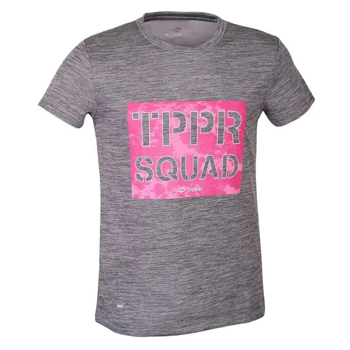 Remera Topper Niño Trng Basic Gris - S/C 