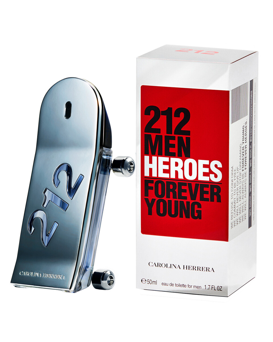 Perfume Carolina Herrera 212 Heroes Men EDT 50ML Original 