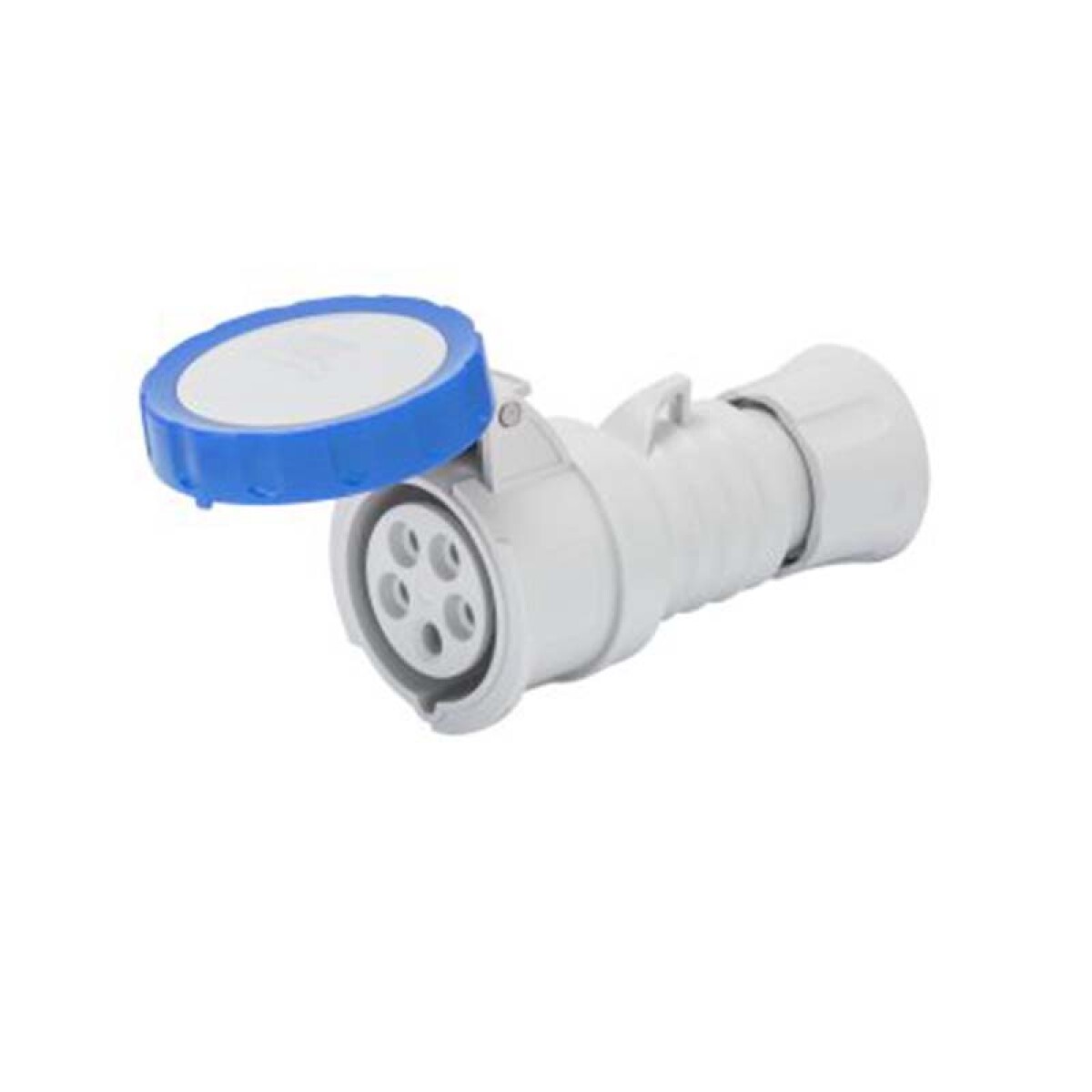 Ficha prolongación ind. 3P+T 16A 9H 220V IP67 azul - GG2027 