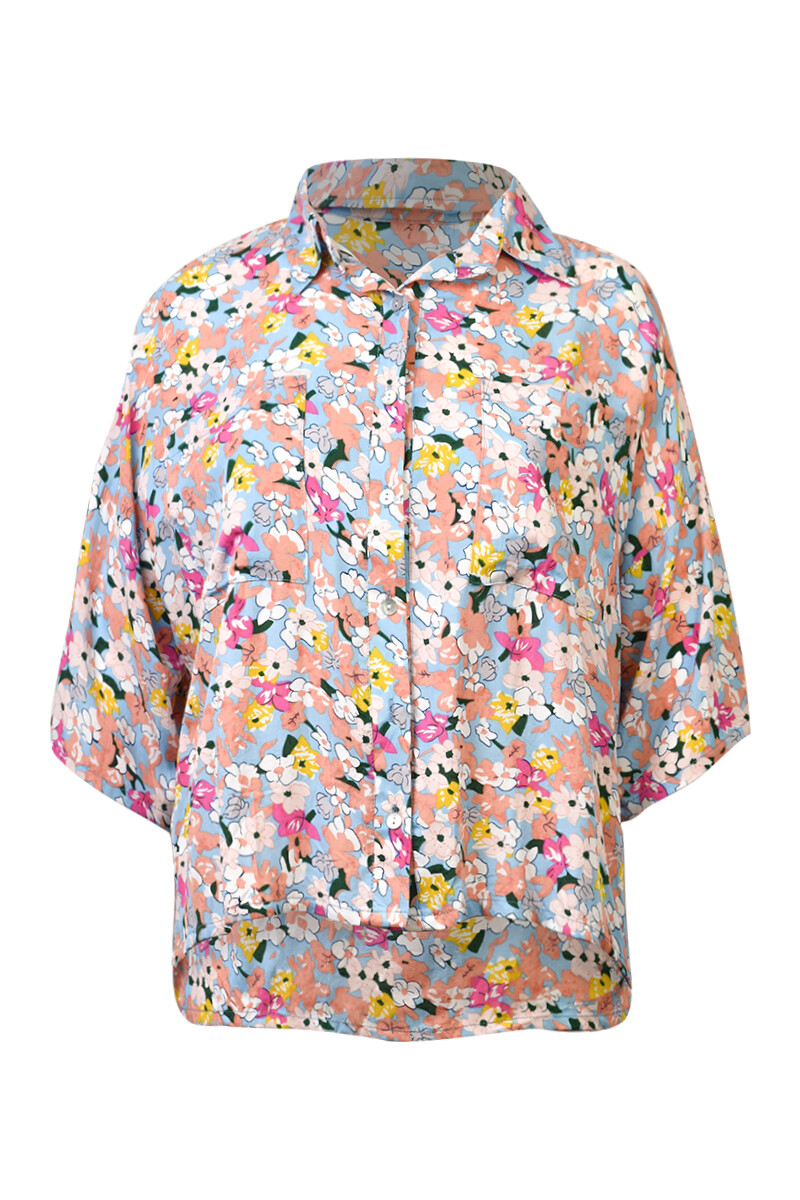 Camisa Laia - Con flores 