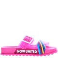 Sandalias Infantiles Grendene Now United Kids Rosa - Multicolor