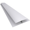 UNIÓN H PVC CINZA 6 MTS Unión H Pvc Cinza 6 Mts
