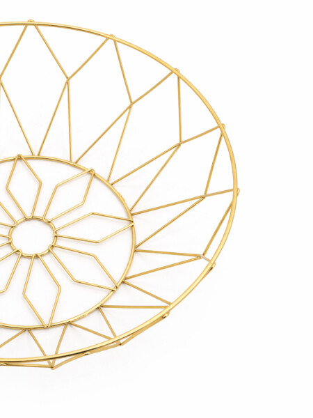 FRUTERO METAL DORADO DORADO