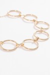 Chocker aros dorado