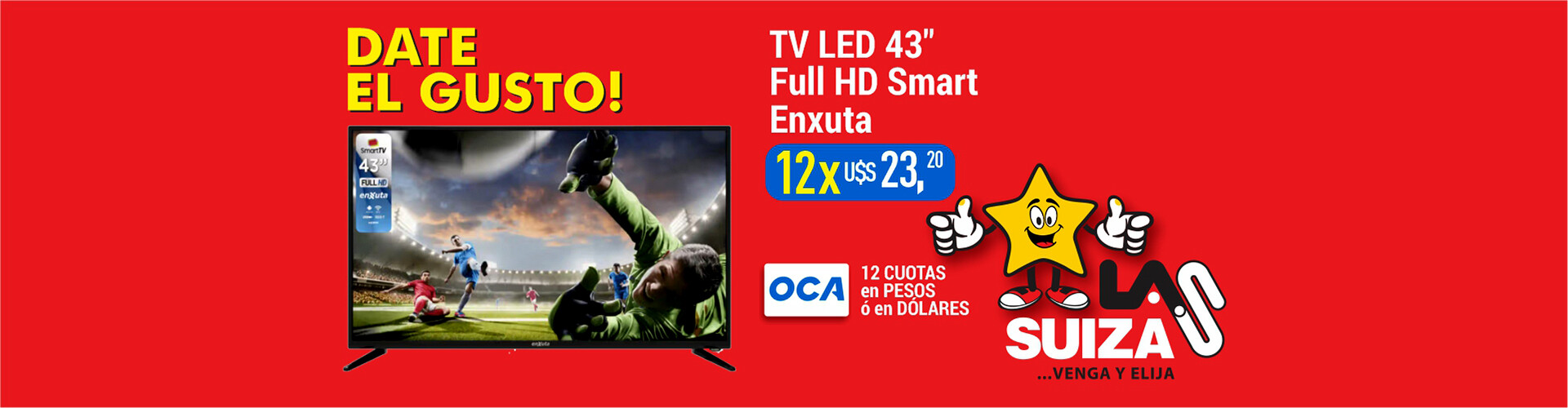 Led 43" Enxuta