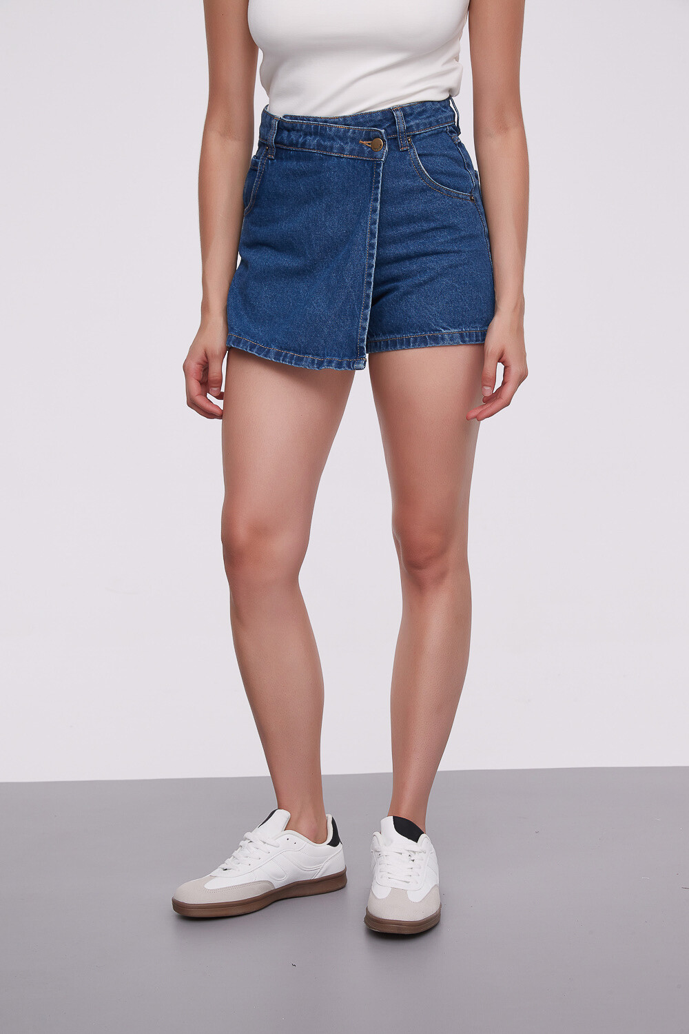 Short Mudi Azul Medio
