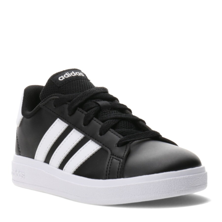 Championes Infantiles Adidas Grand Court Kids Negro - Blanco