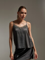 Musculosa Esqueiara Gris Oscuro