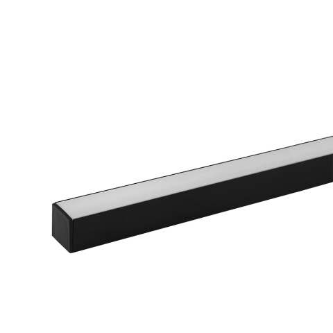 PERFIL LINEAL INDIVIDUAL ALUM ADO 2M 23X23,5MM NEGRO PERFIL LINEAL INDIVIDUAL ALUM ADO 2M 23X23,5MM NEGRO