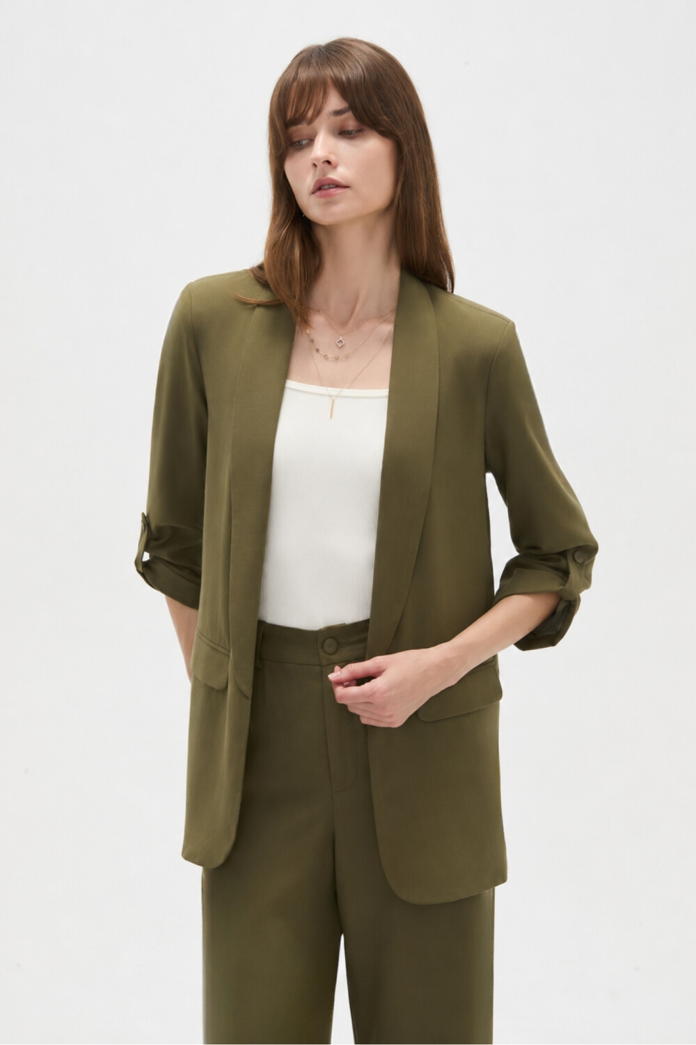 Blazer Darcy Verde Oliva