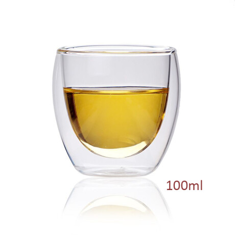 Vasos De Vidrio Doble Pared 100ML Vasos De Vidrio Doble Pared 100ML