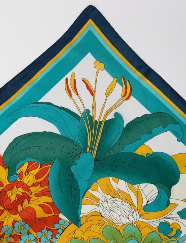 Bandana Flores VERDE/MULTI