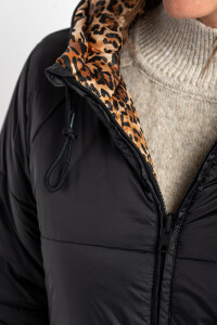 Campera Reversible Negro
