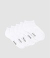 Pack x5 medias ciclistas infantiles Blanco