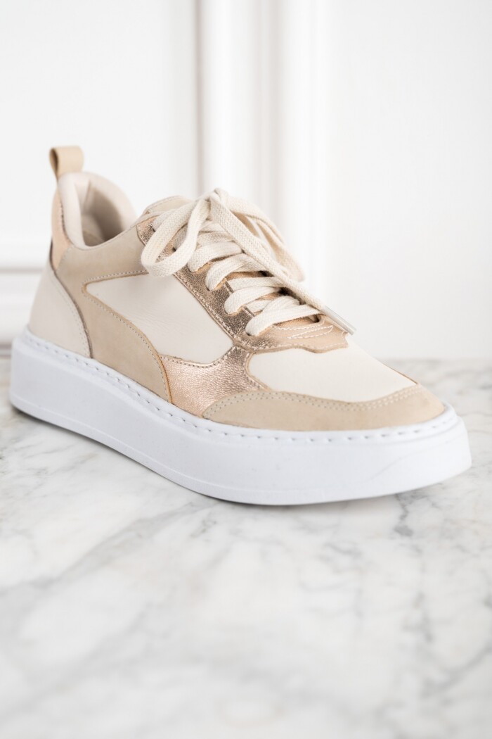 Zapatilla Combinada Nácar