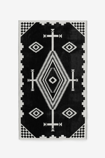 TOALLA Blanco Y Negro