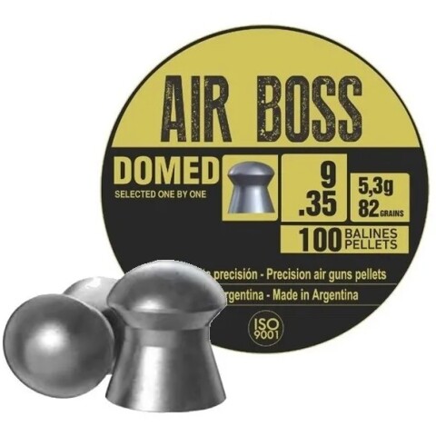 Chumbos Apolo Air Boss 9mm 100 Unidades 82 Grains Chumbos Apolo Air Boss 9mm 100 Unidades 82 Grains