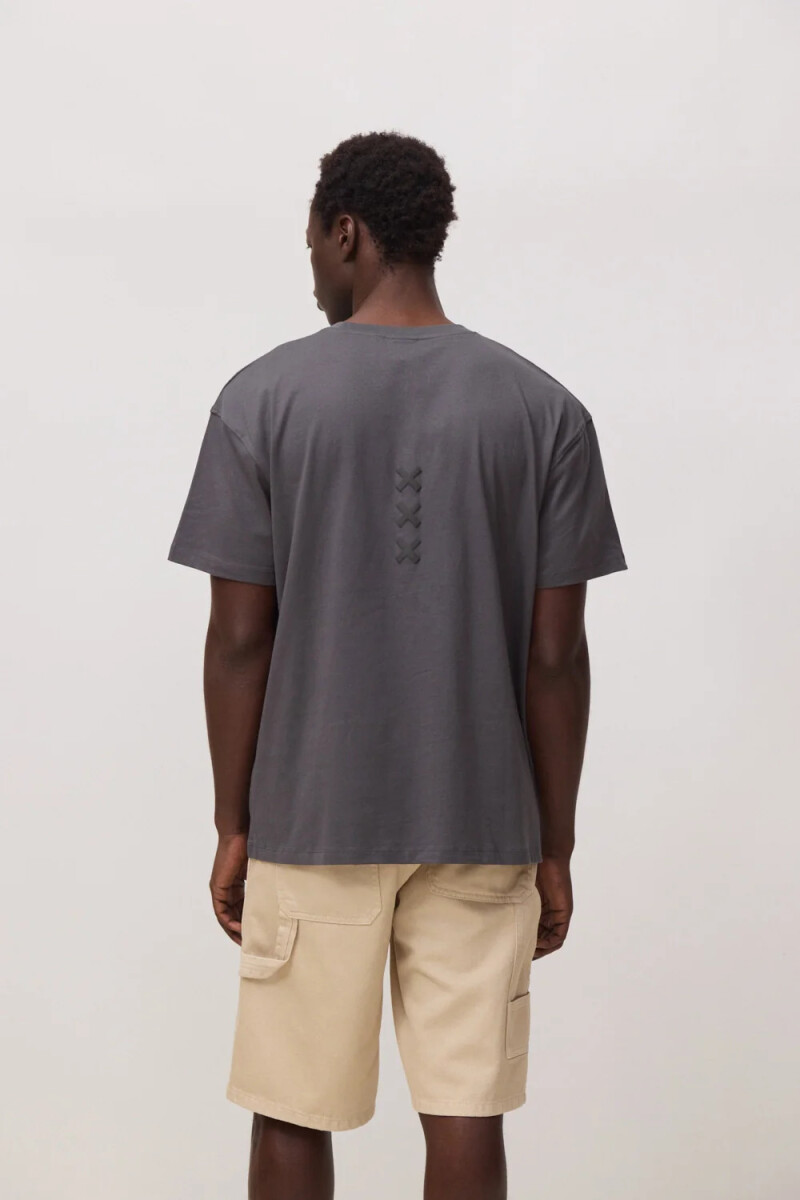 WHITE BONFIRE TEE Gris