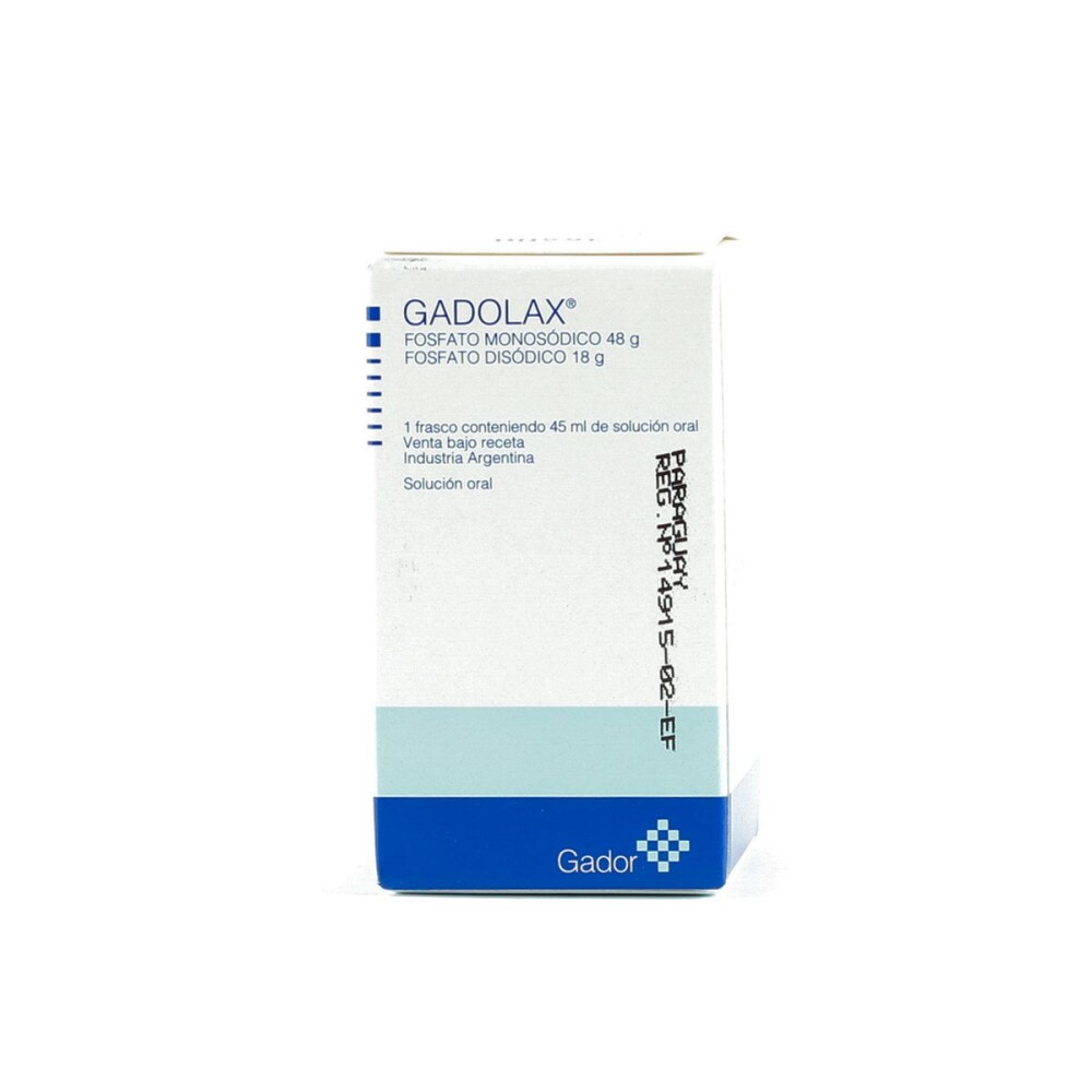 GADOLAX SUSP. FRASCO X 45 ML. única