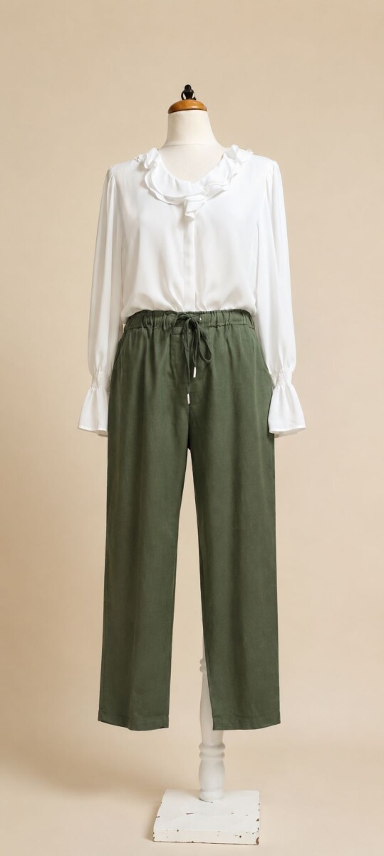 PANTALON DEVA - Verde 