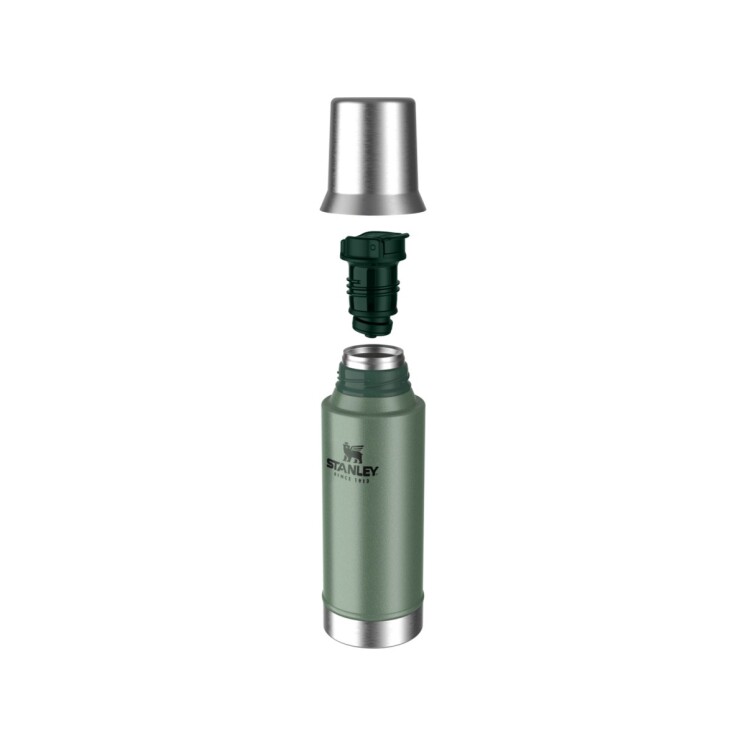 Termo Stanley Mate System 800 ml con Pico Cebador y Tapa Mate Verde