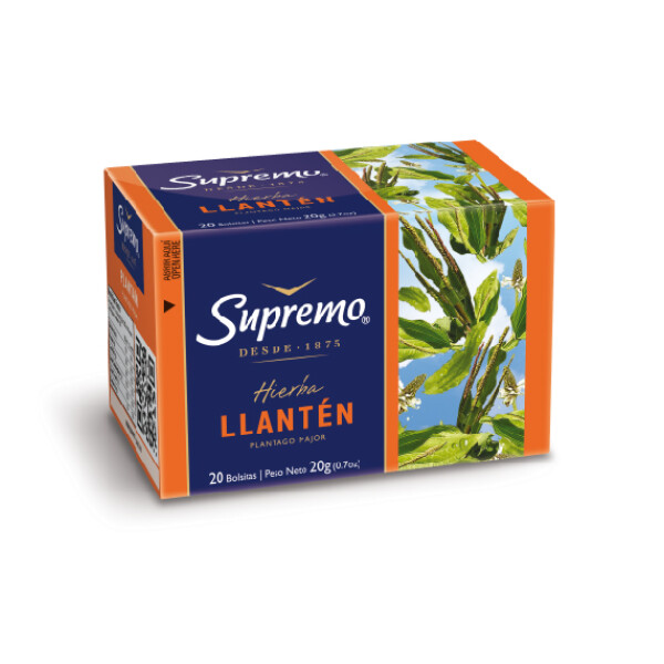 TE SUPREMO LLANTEN x 20 sob Unica