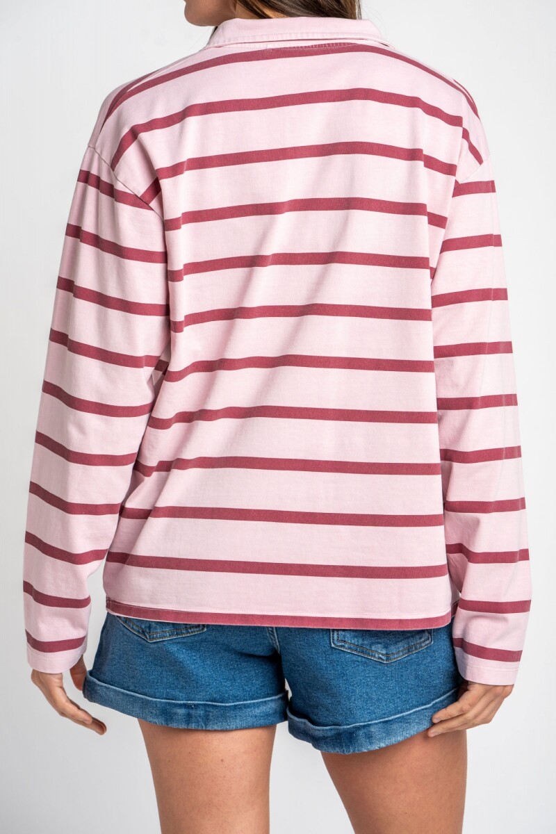 Sweater Polo Rosa