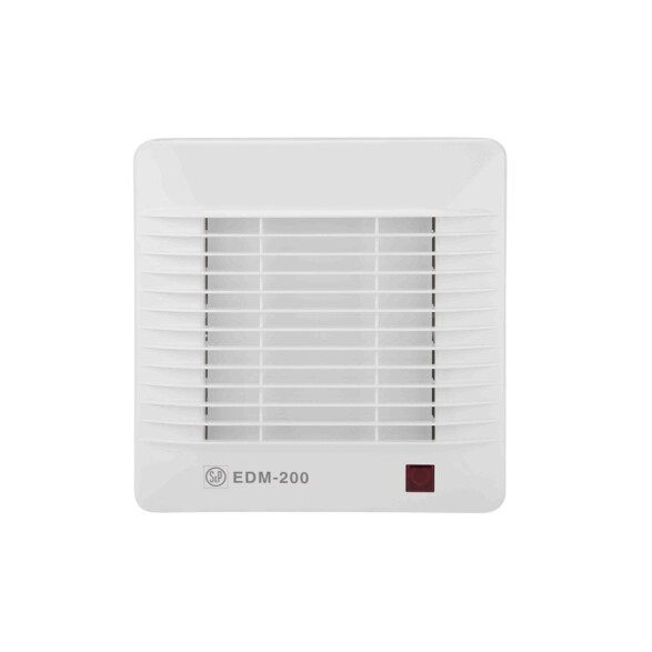 Extractor de aire p/baño - EDM mod 200C extraplano E37023