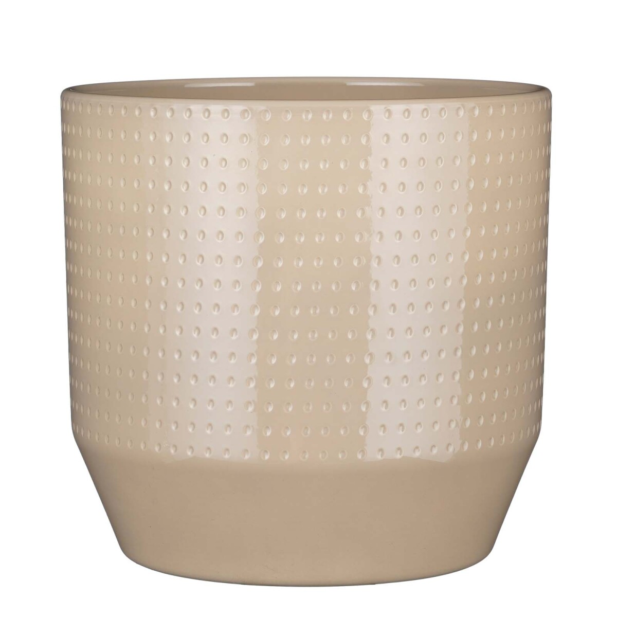 MACETA - CERAMICA NATURAL-BEIGE NOLA 