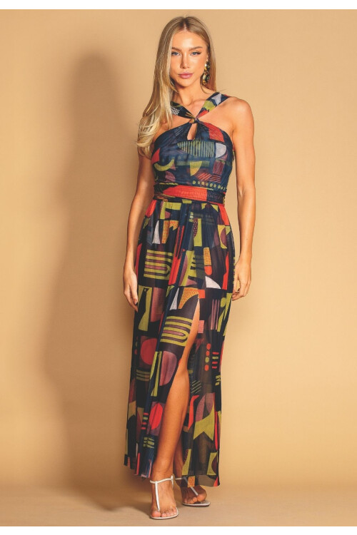 VESTIDO LARGO EST. 07025