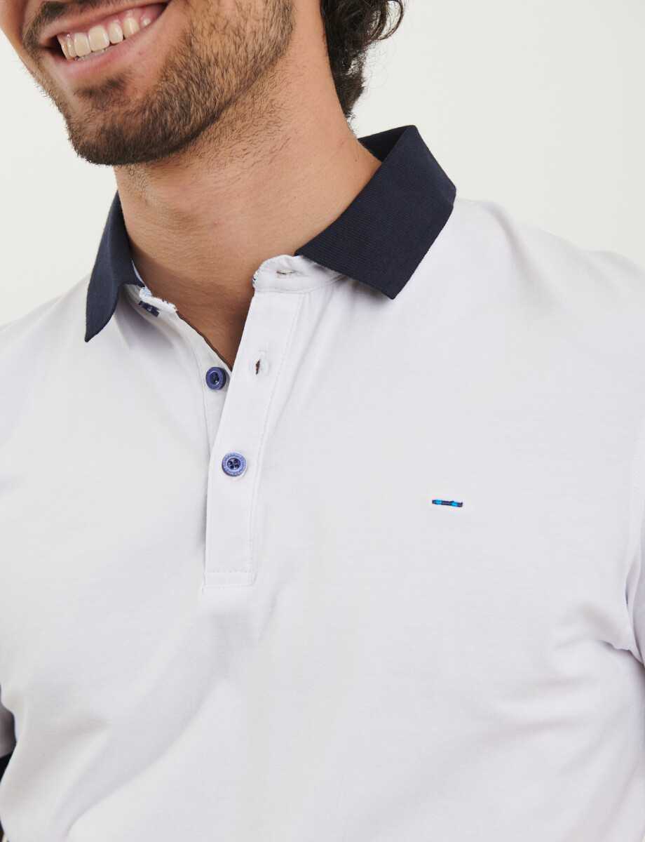520974 REMERA HARRINGTON LABEL Blanco