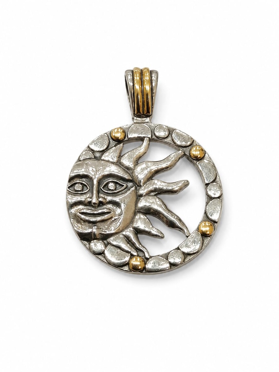 Medalla grande calada sol 