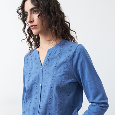 CAMISA AMELIE Azul Oscuro