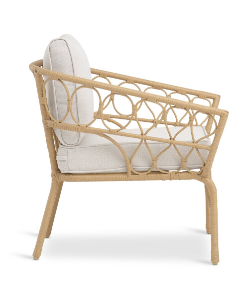 Sillón de exterior JENNUM natural Sillón de exterior JENNUM natural