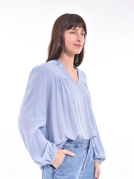 BLUSA LUZIA CELESTE