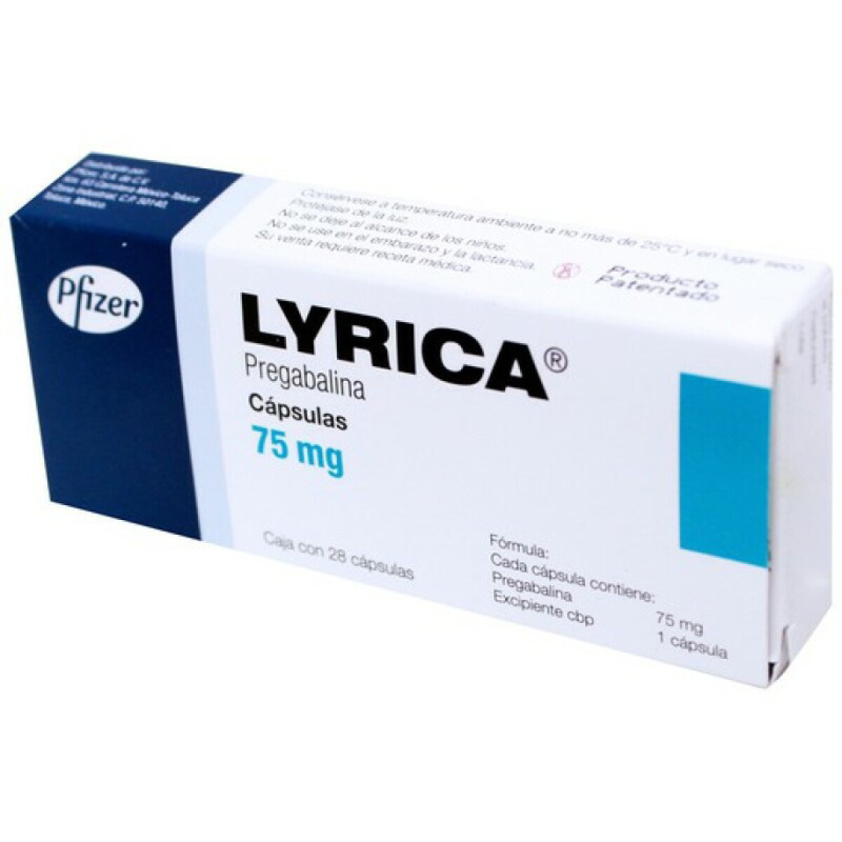 Lyrica 75mg 28 COM 