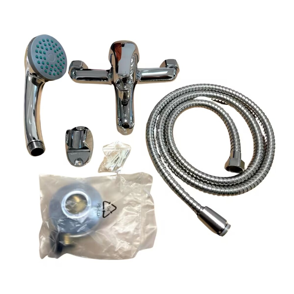 Grifería de ducha Monocomando exterior con transferencia Murdock cromado Brillante Grifería De Ducha Monocomando Exterior Con Transferencia Murdock Cromado Brillante