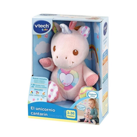 Peluche Vtech el Unicornio Cantarín 001