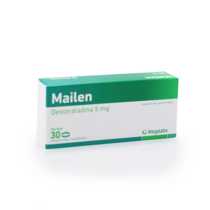 MAILEN 5 MG. CJ X 30 COMP. REC. única