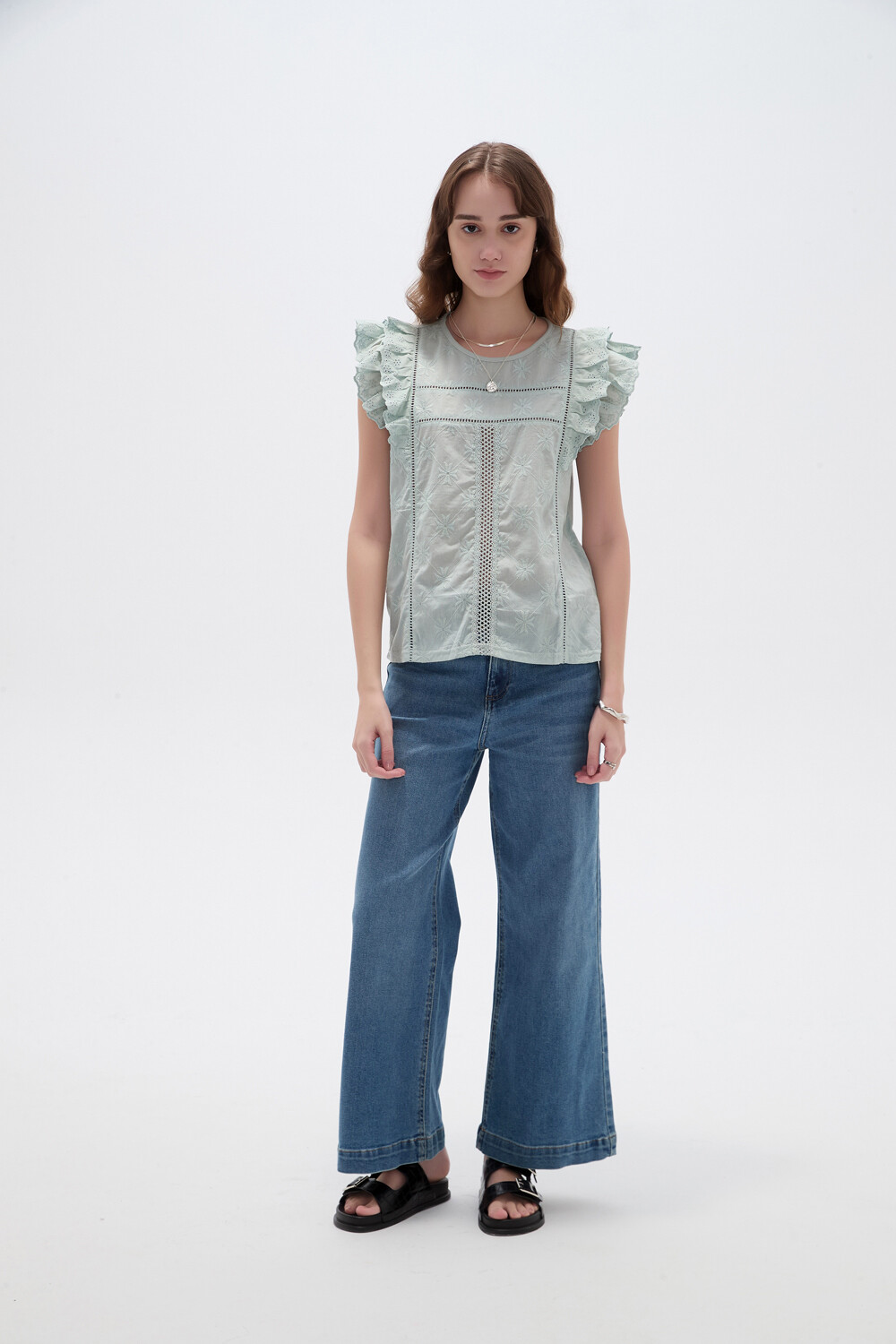 Remera Gunta Verde Claro