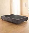 Base Sommier 1 Plaza 1/2 Media Mannes Cinza