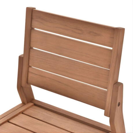 Silla de patio Teca Carai­va