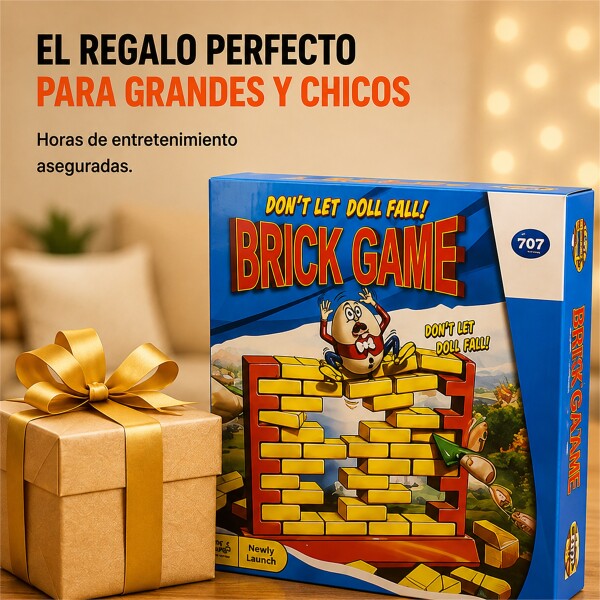 Juego de Habilidad Rompe Muro con 44 Bloques Amarillo 1