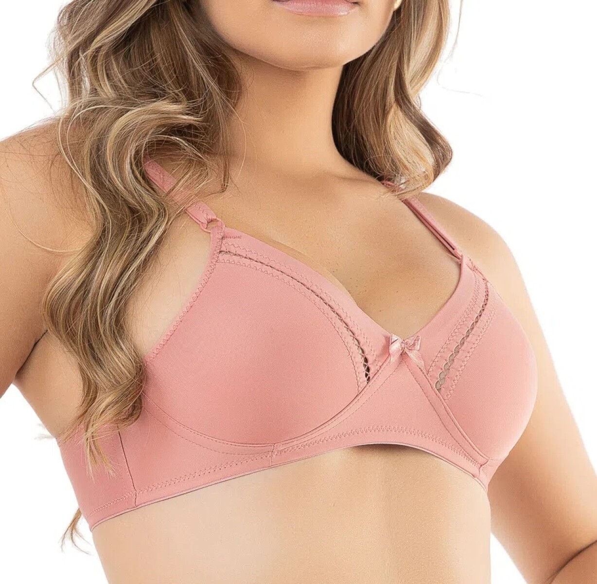 DEL RIO Sout.Lycra c/vainilla - Rosa Chá 